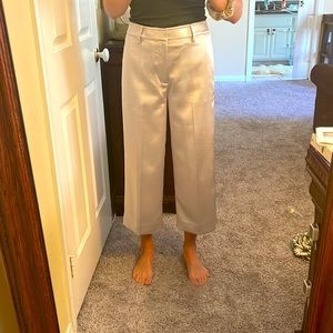 Vince Metallic Silver Pant